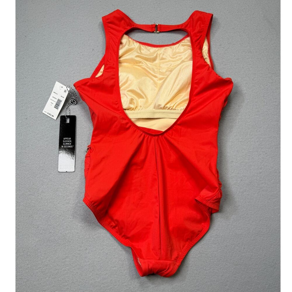 Magicsuit Women's Hyperlink Annette One-Piece Swimsuit - Persimmon 10 $182 - Picture 2 of 13